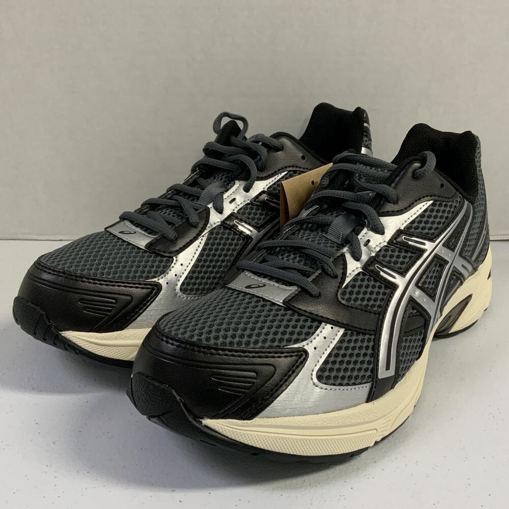 ASICS Gel 1130 Steel Grey Black 1203A609 021 Size 11 Mesh Runner Workout Sneaker